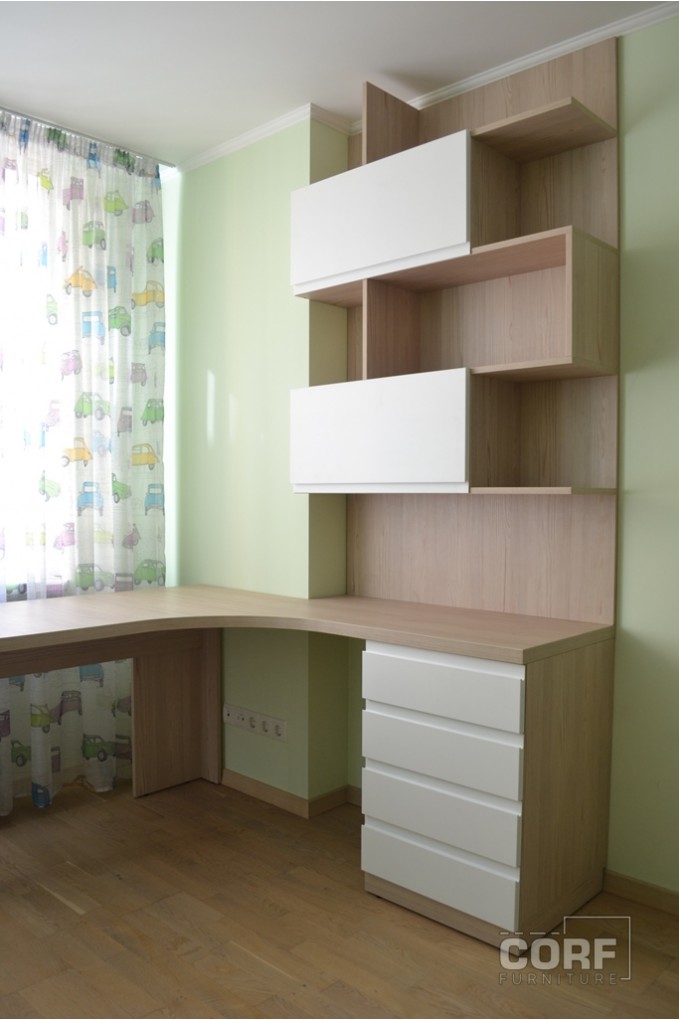 
                                Мебель в детскую - комната для девочки на заказ